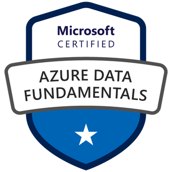 Microsoft Azure Data Fundamentals certificate